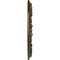 Ekena Millwork Ribbon with Bow Ceiling Medallion (Fits Canopies up to 7 1/2"), 12 1/4"OD x 7 1/2"ID x 7/8"P, Brass CM12RIBRS - alternate 4